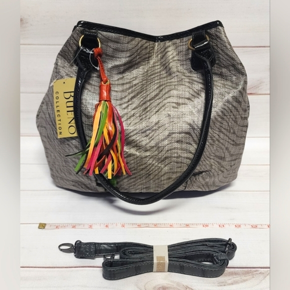 NWT Bueno Zebra Handbag - Picture 3 of 10